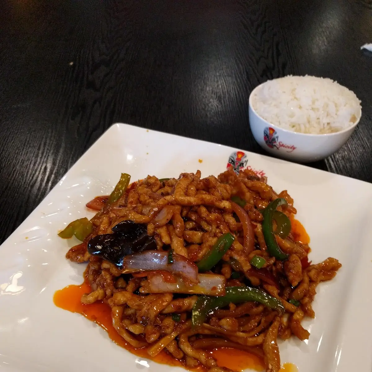 Shredded Pork w Garlic Sauce
