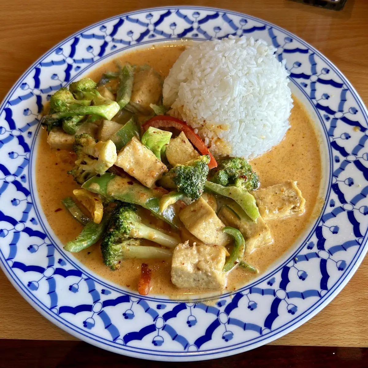 Panang Curry with Tofu