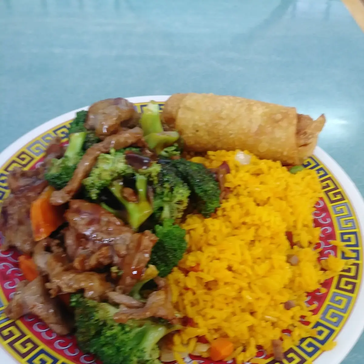 Beef with Mixed Vegetables Fried Rice