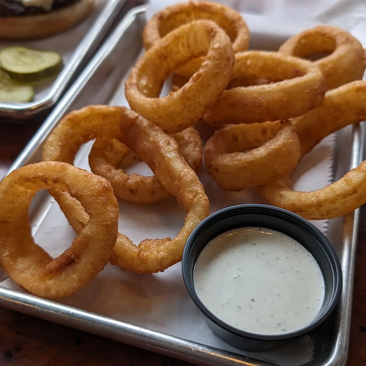 Beer-Battered Onion Rings
