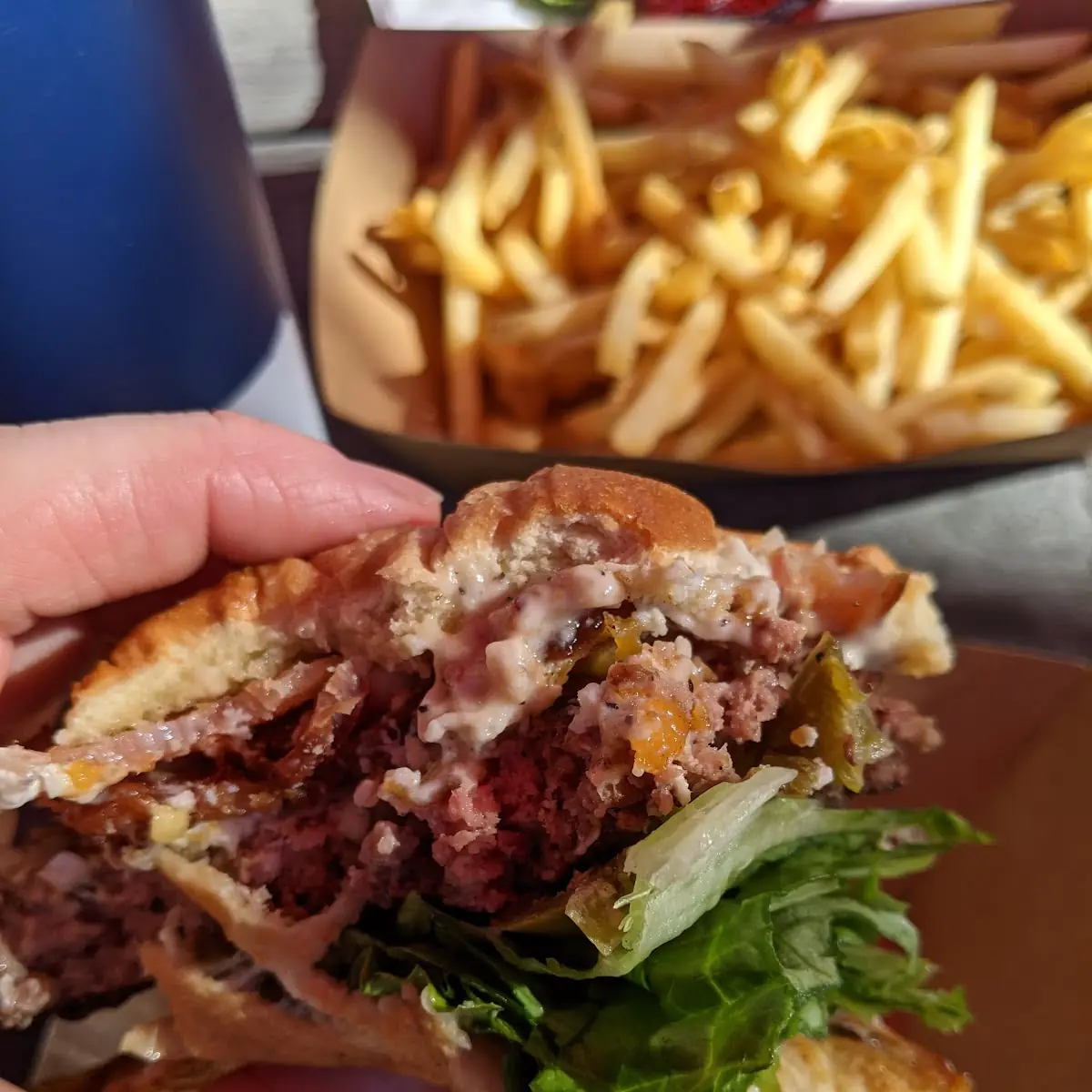 Blue Cheese Burger