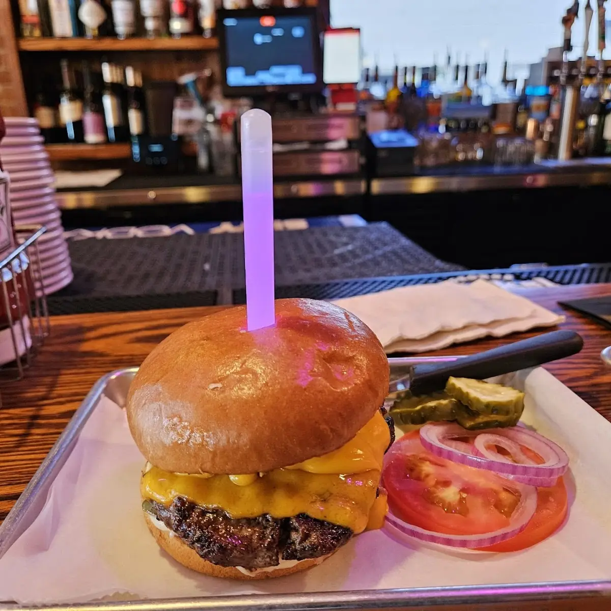 Light the Beam Burger