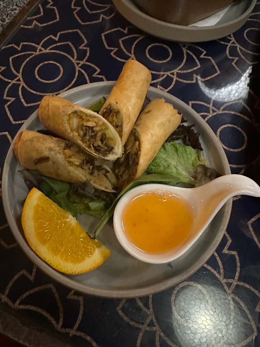 Thai Spring Rolls Por Pia Tod, Thairoomgrand York Mills