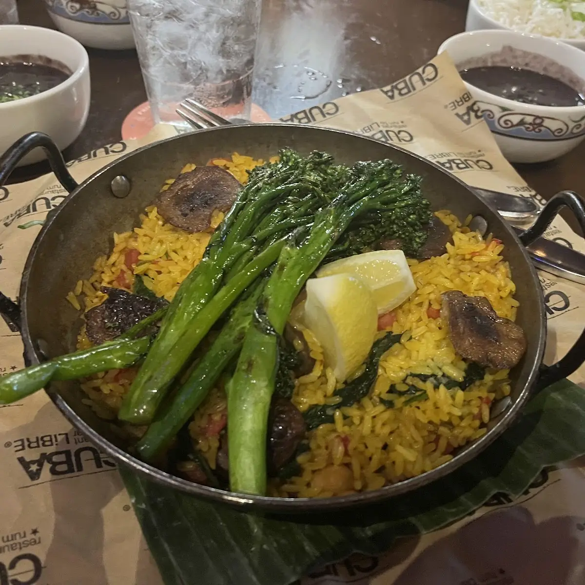 Grilled Vegetable Paella