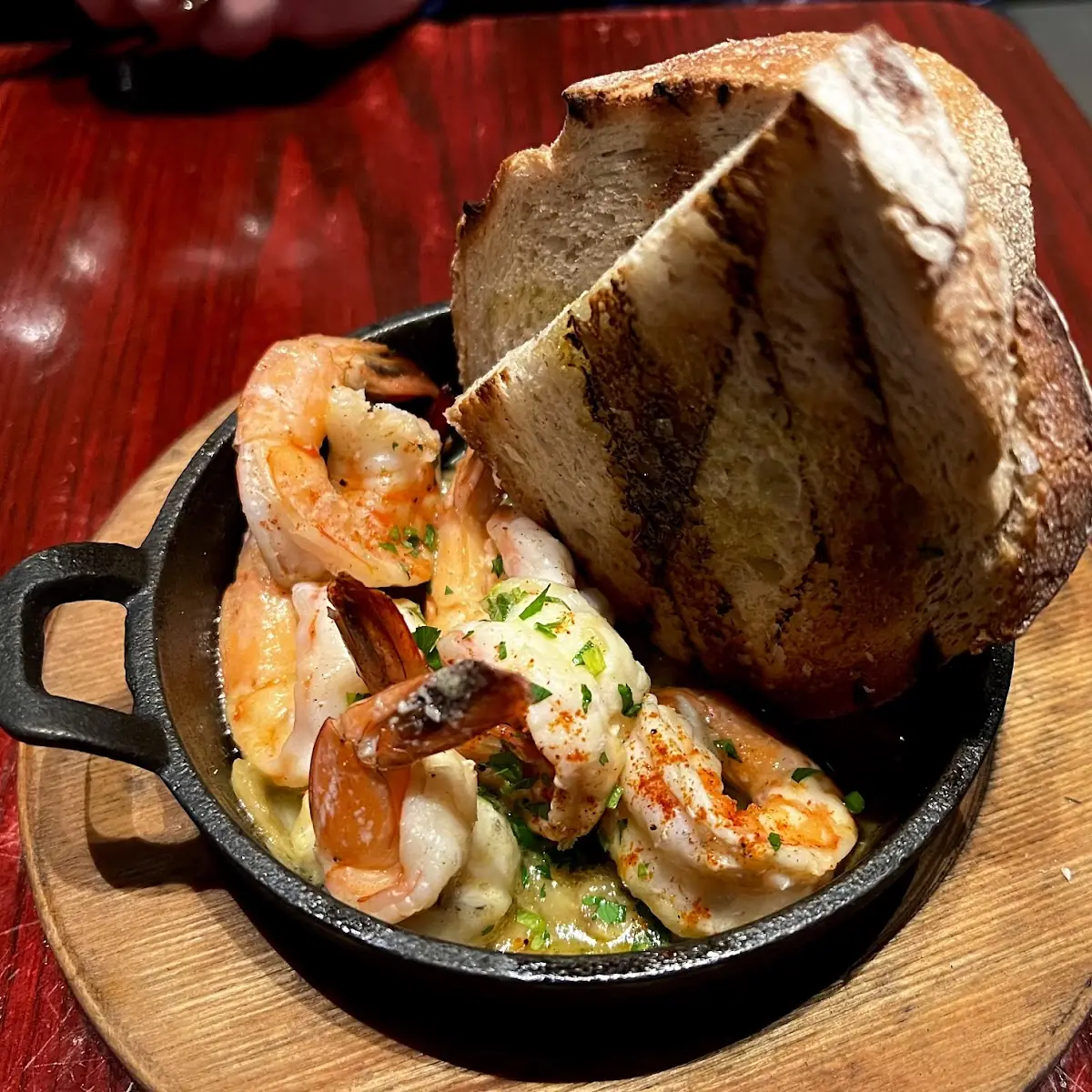 Shrimp in Garlic Sauce