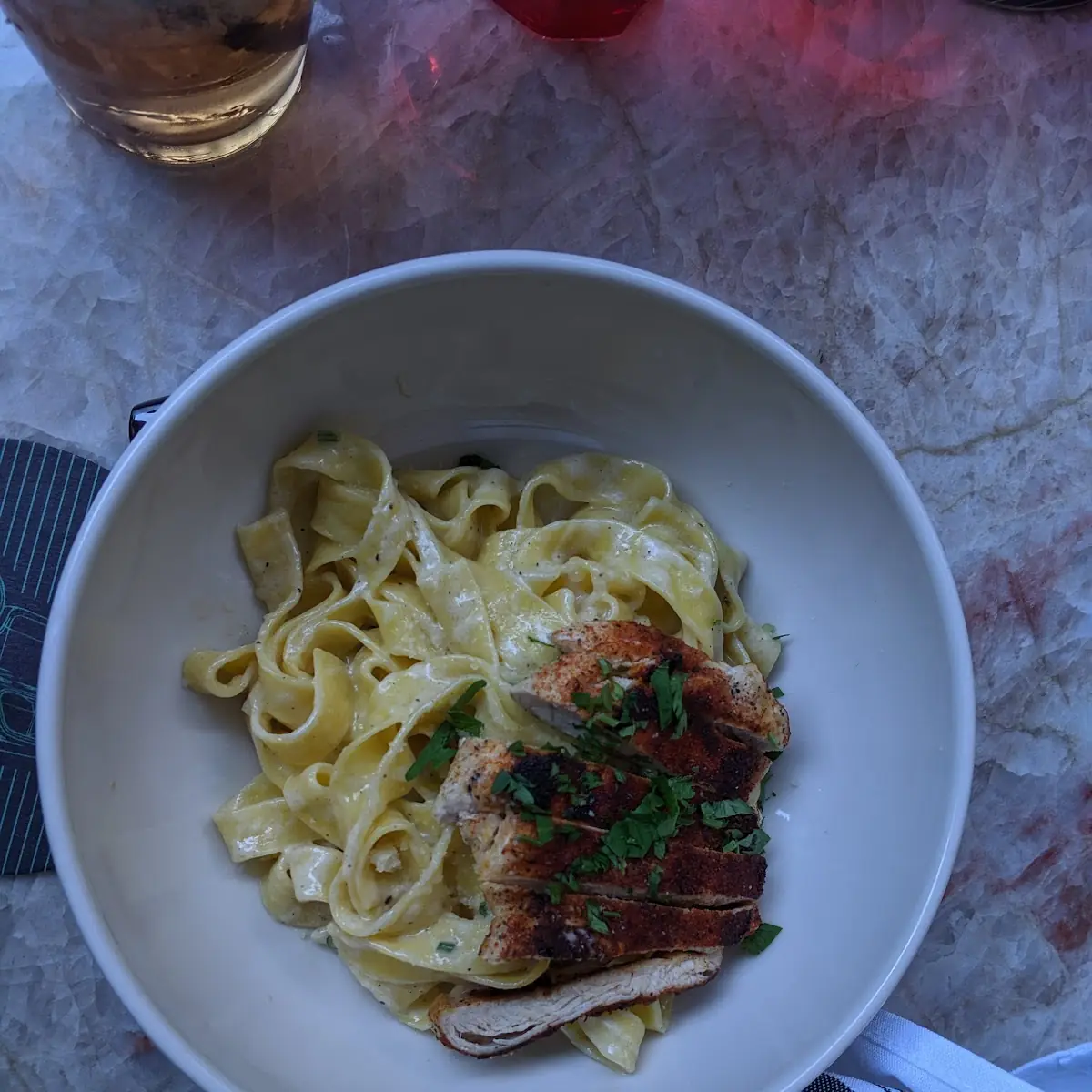 Fettuccine Alfredo Chicken