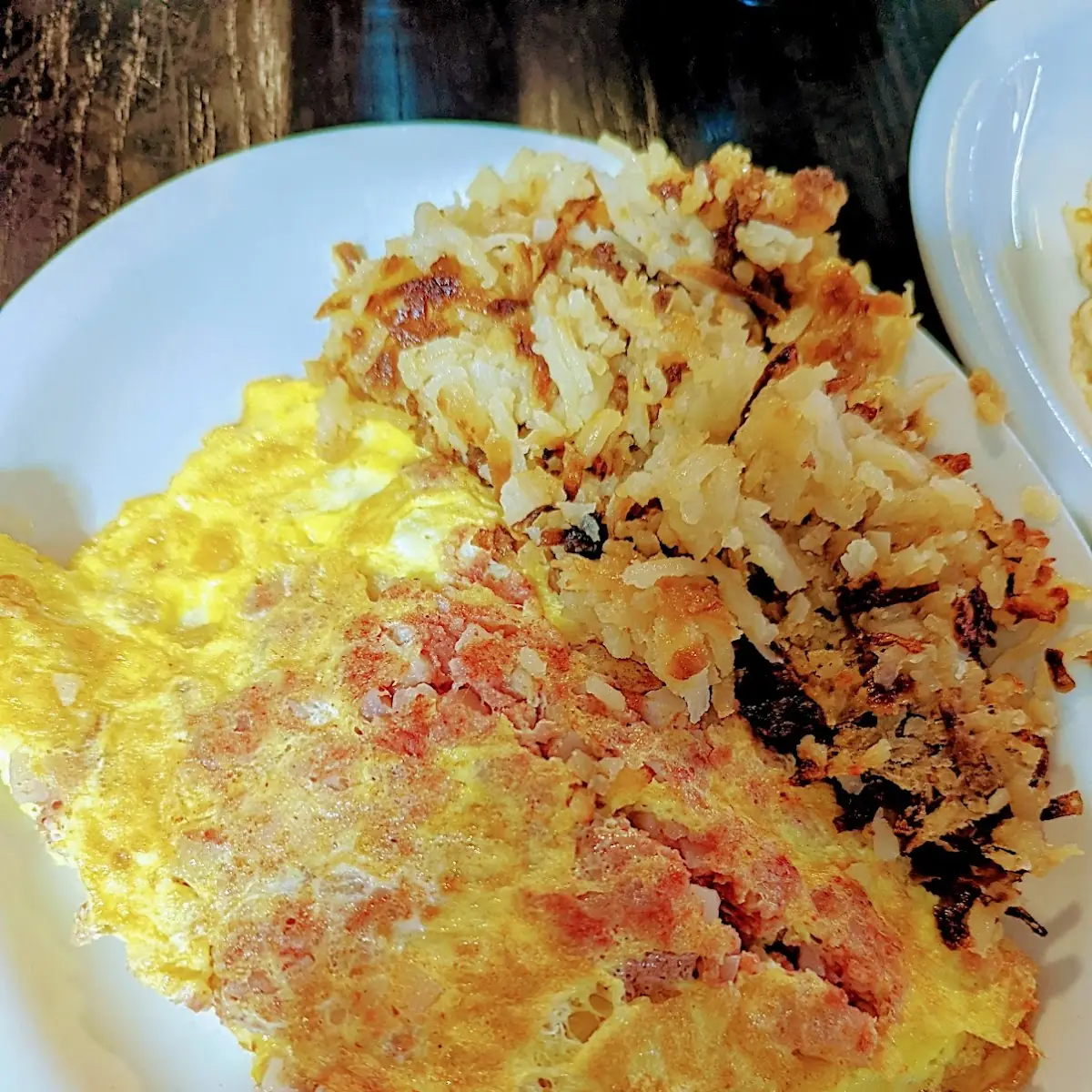 Corned Beef Hash Omelet