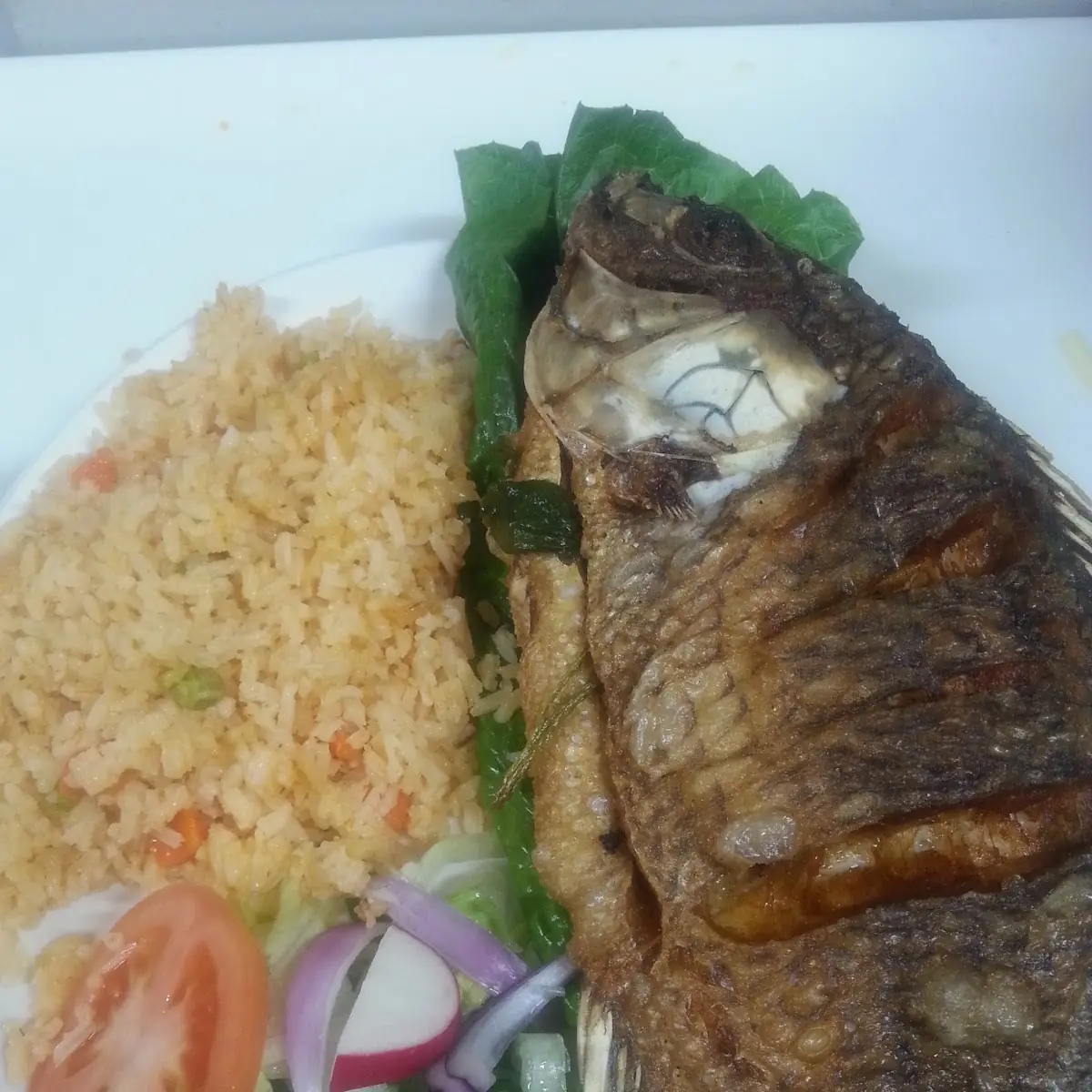 Mojarra Frita Tilapia