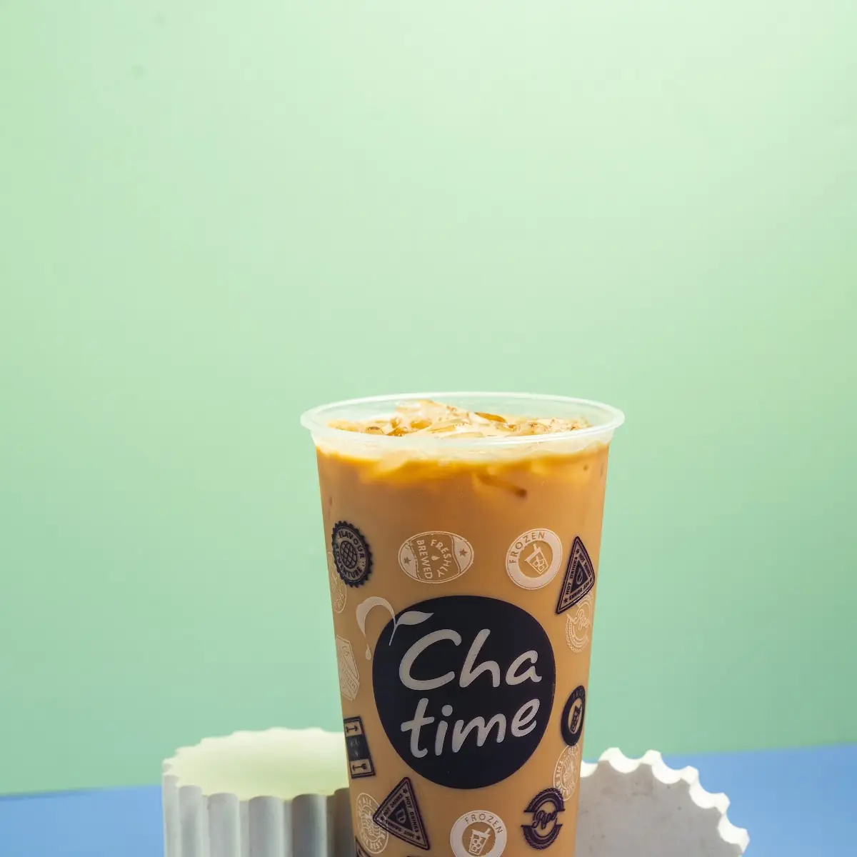 Lychee Green Tea with Aloe Jelly
