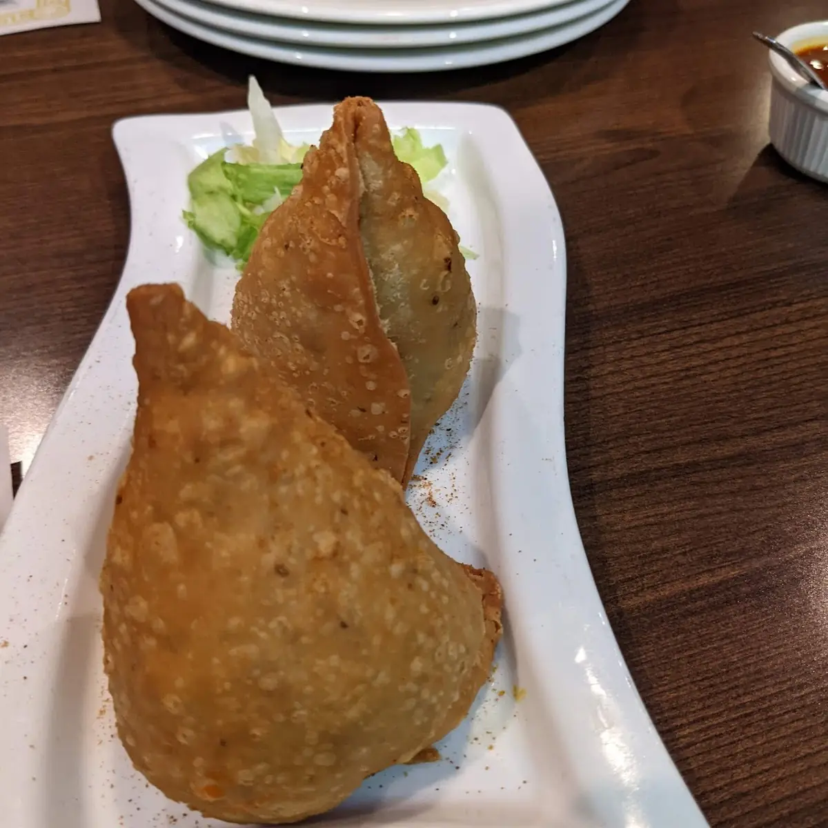 Veggie Samosa Chat