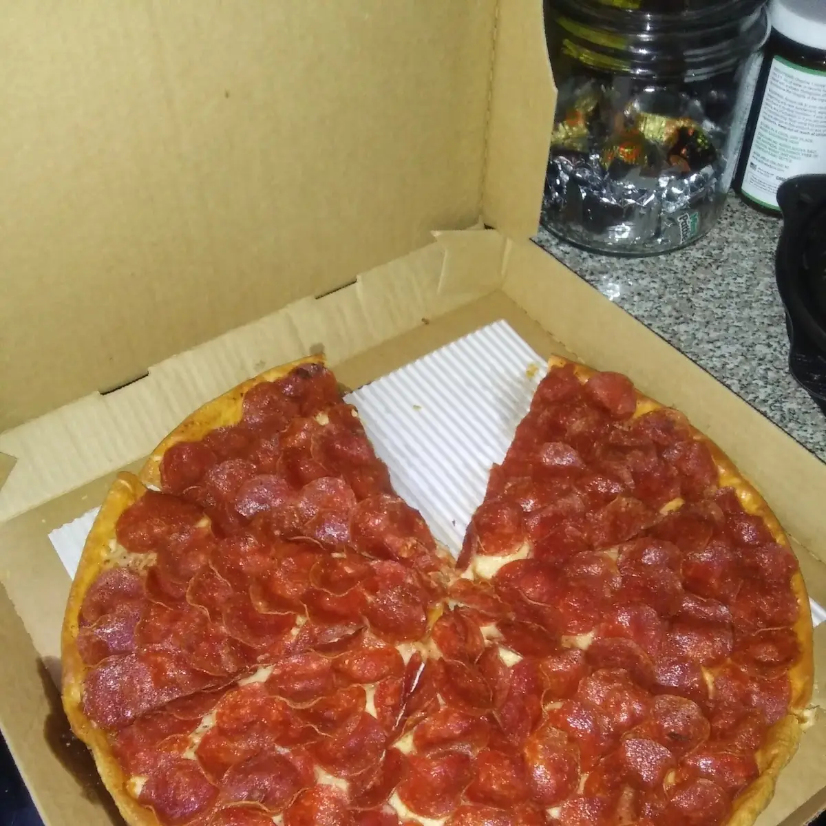 Triple Pepperoni Thin