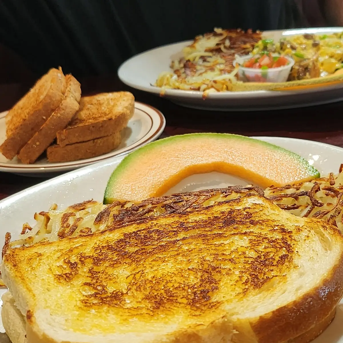 Breakfast Sandwich with Hashbrowns