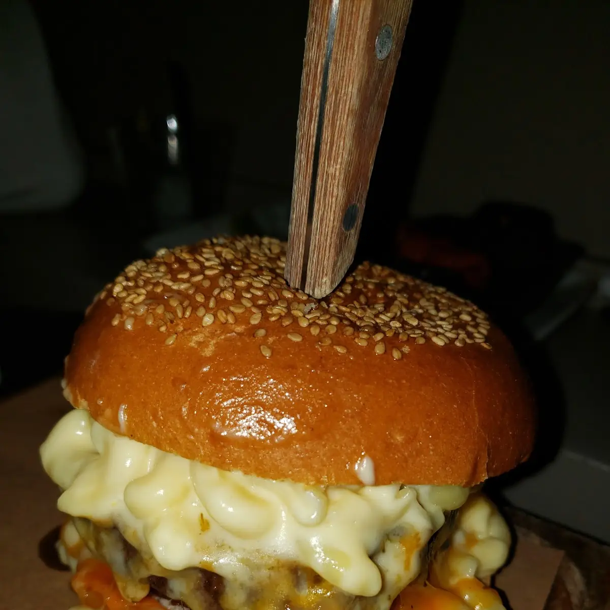 Mac and Cheese Burger