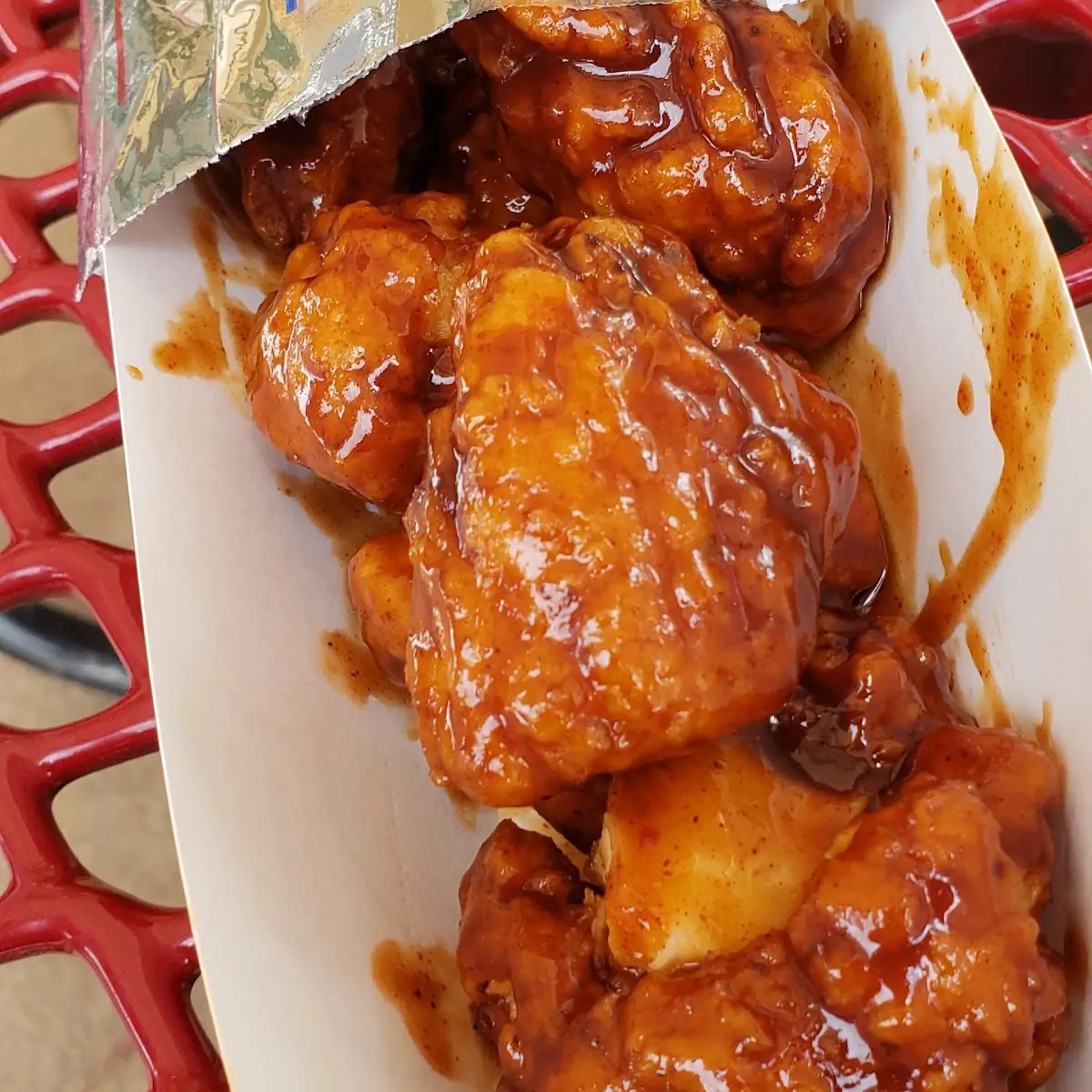 Boneless Honey Barbeque Chicken