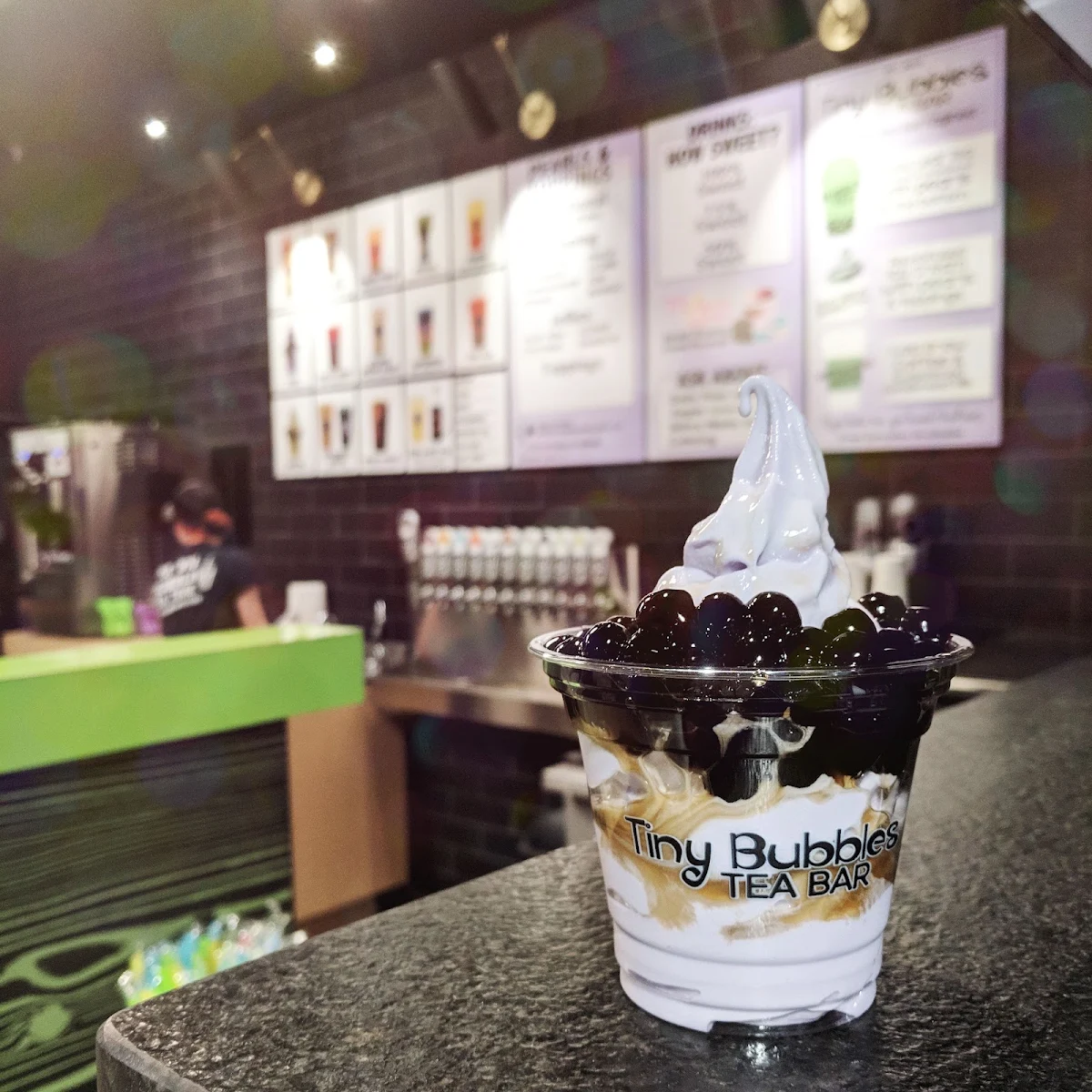 Taro Soft Serve