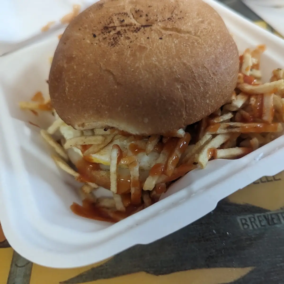 Frita Cubana Breakfast Sandwich