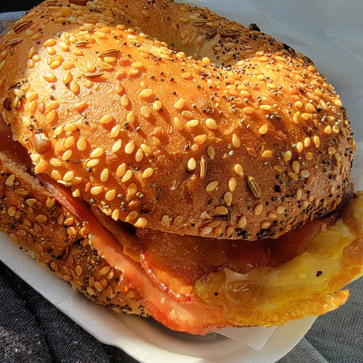 Breakfast Sandwich Bacon Ham