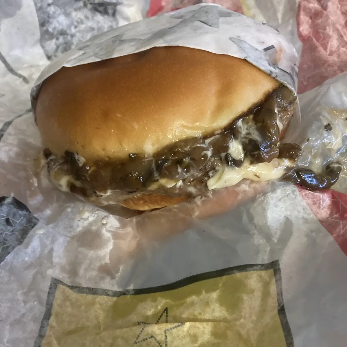 Mushroom Swiss Burger