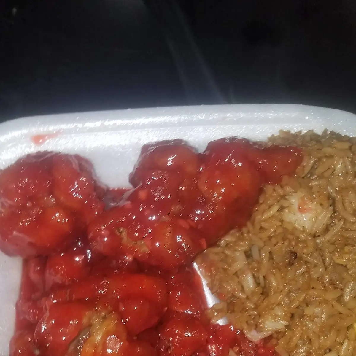 Orange Chicken Fried Rice
