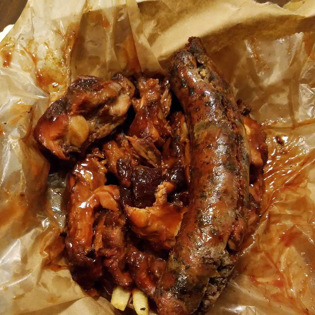Rib Tips & Hot Links Combo
