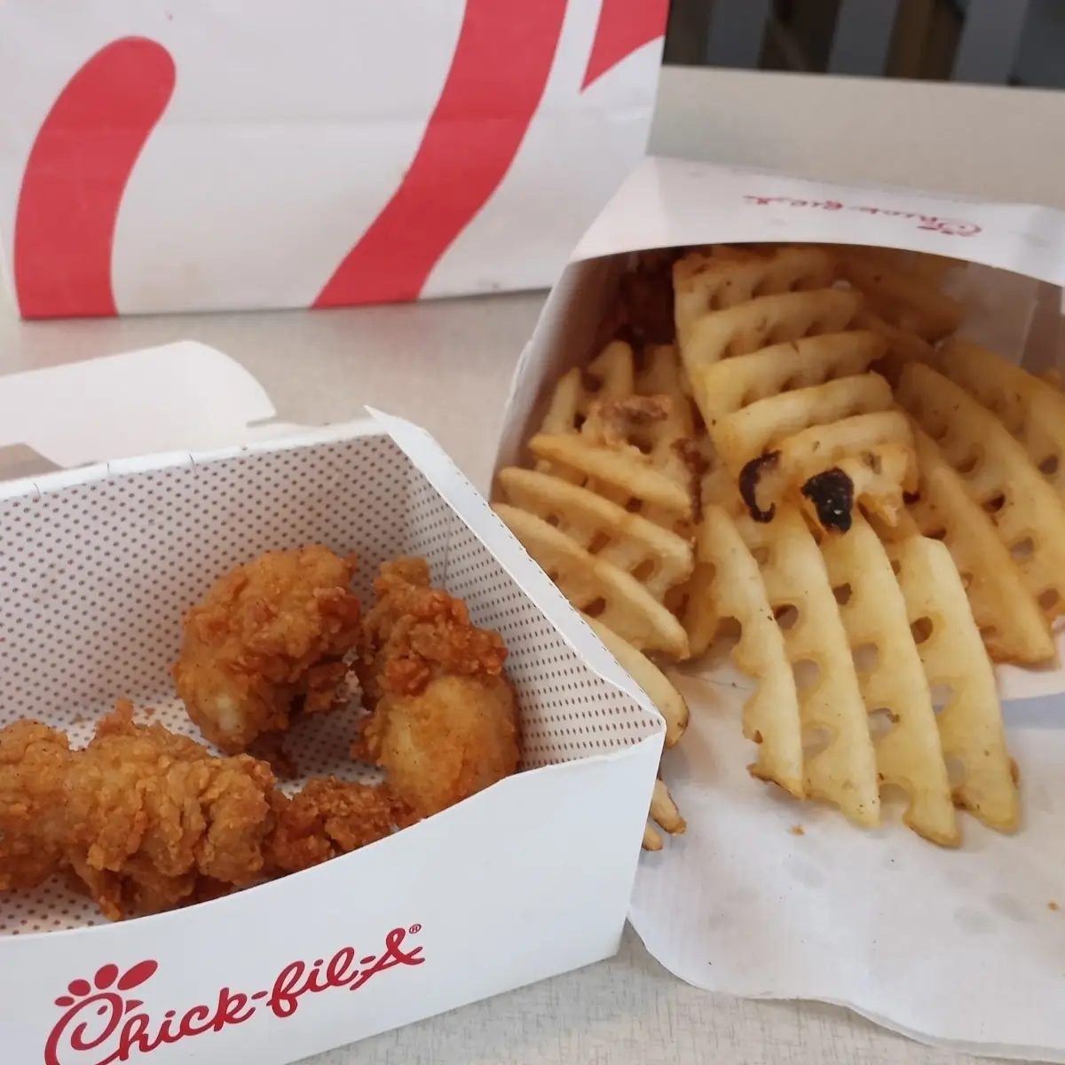 Chicken Nuggets with Fries