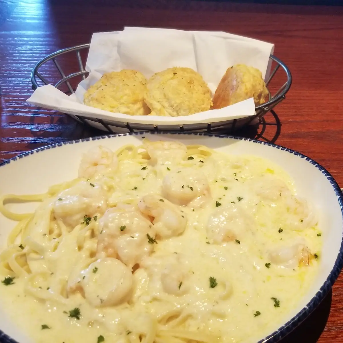 Shrimp Alfredo