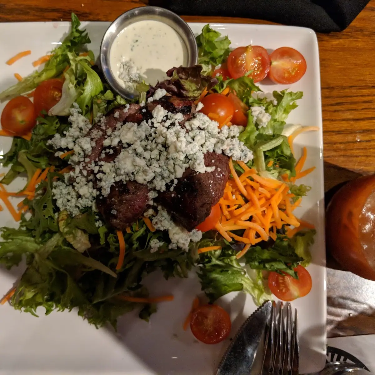 Blue Cheese Steak Salad