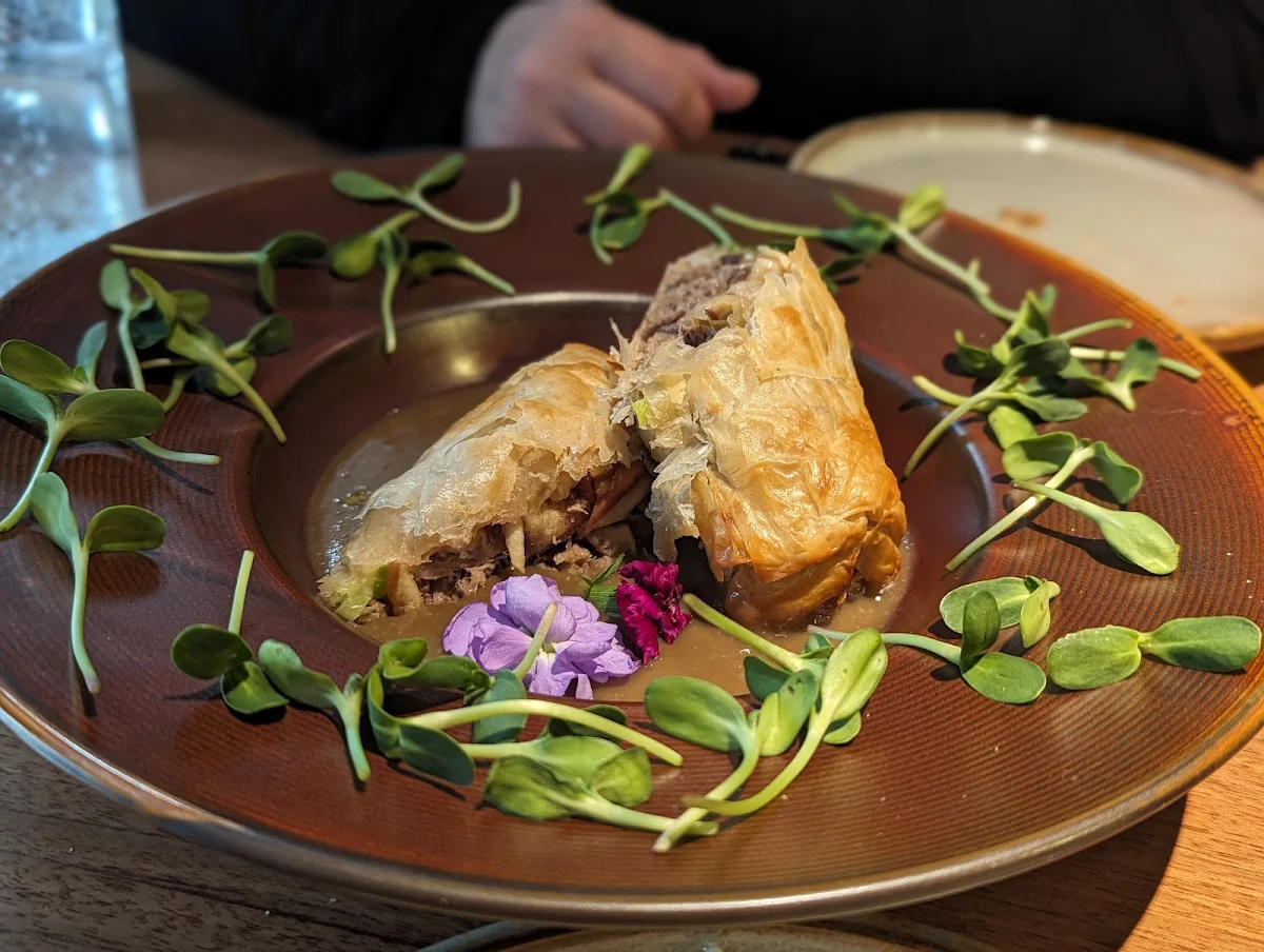 Artichoke & Mushroom Strudel