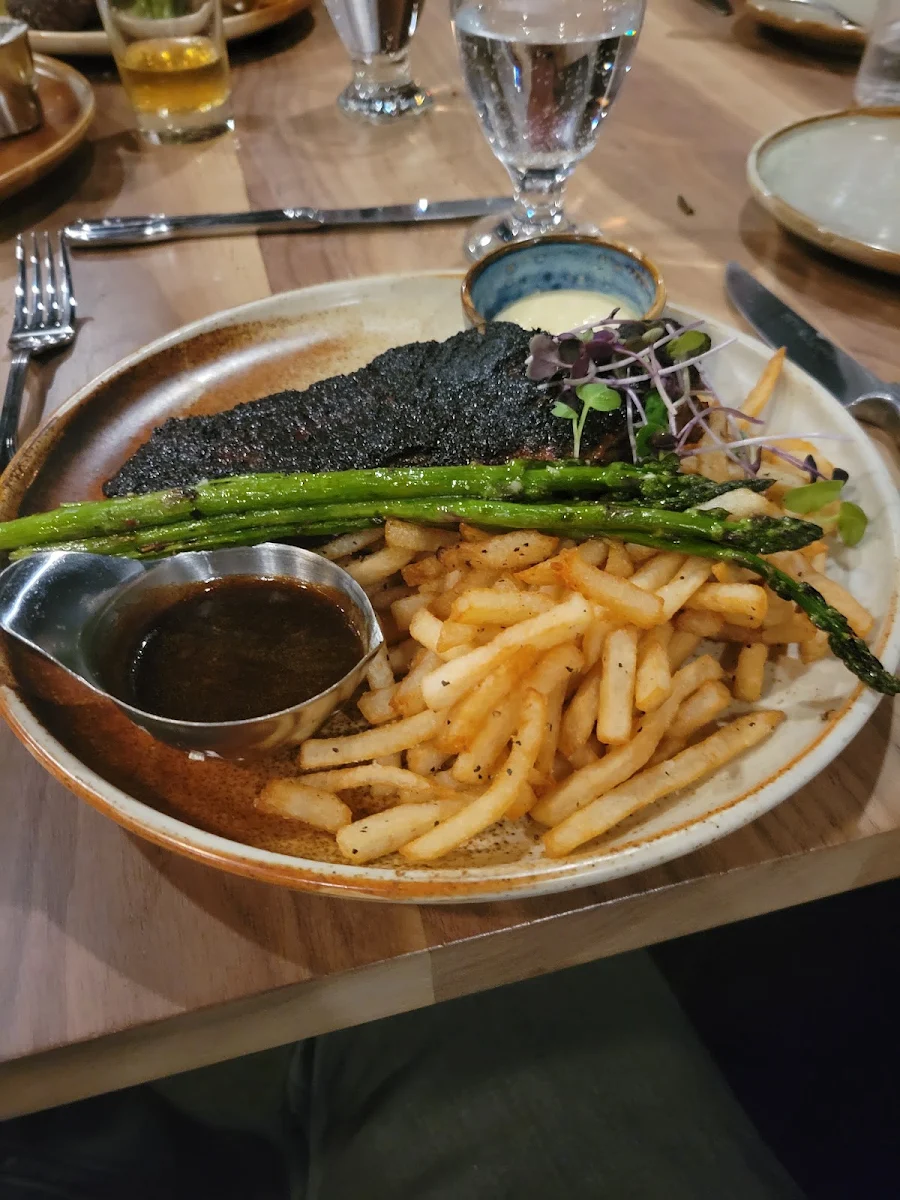 Blackened 12oz Striploin Steak