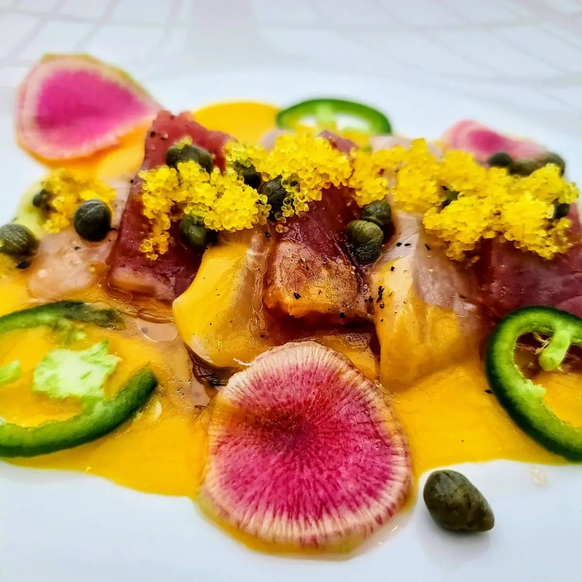 Ahi Tuna Crudo