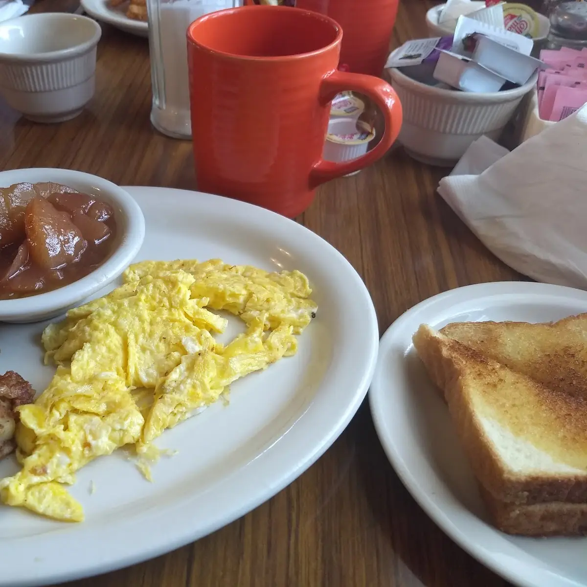 Corned Beef Hash Eggs and Toast