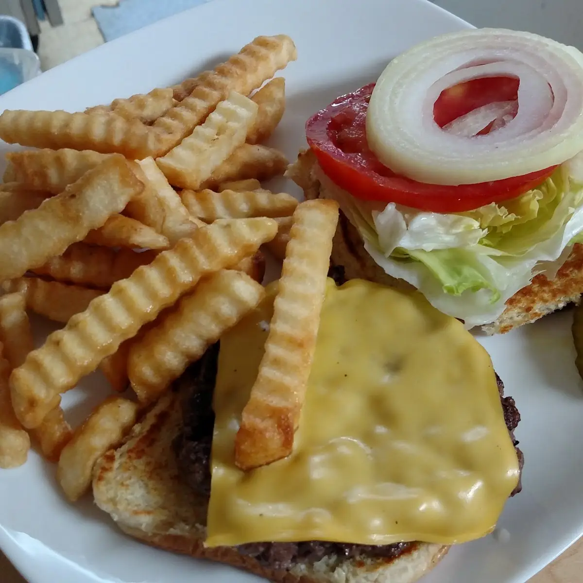 Served with Fries