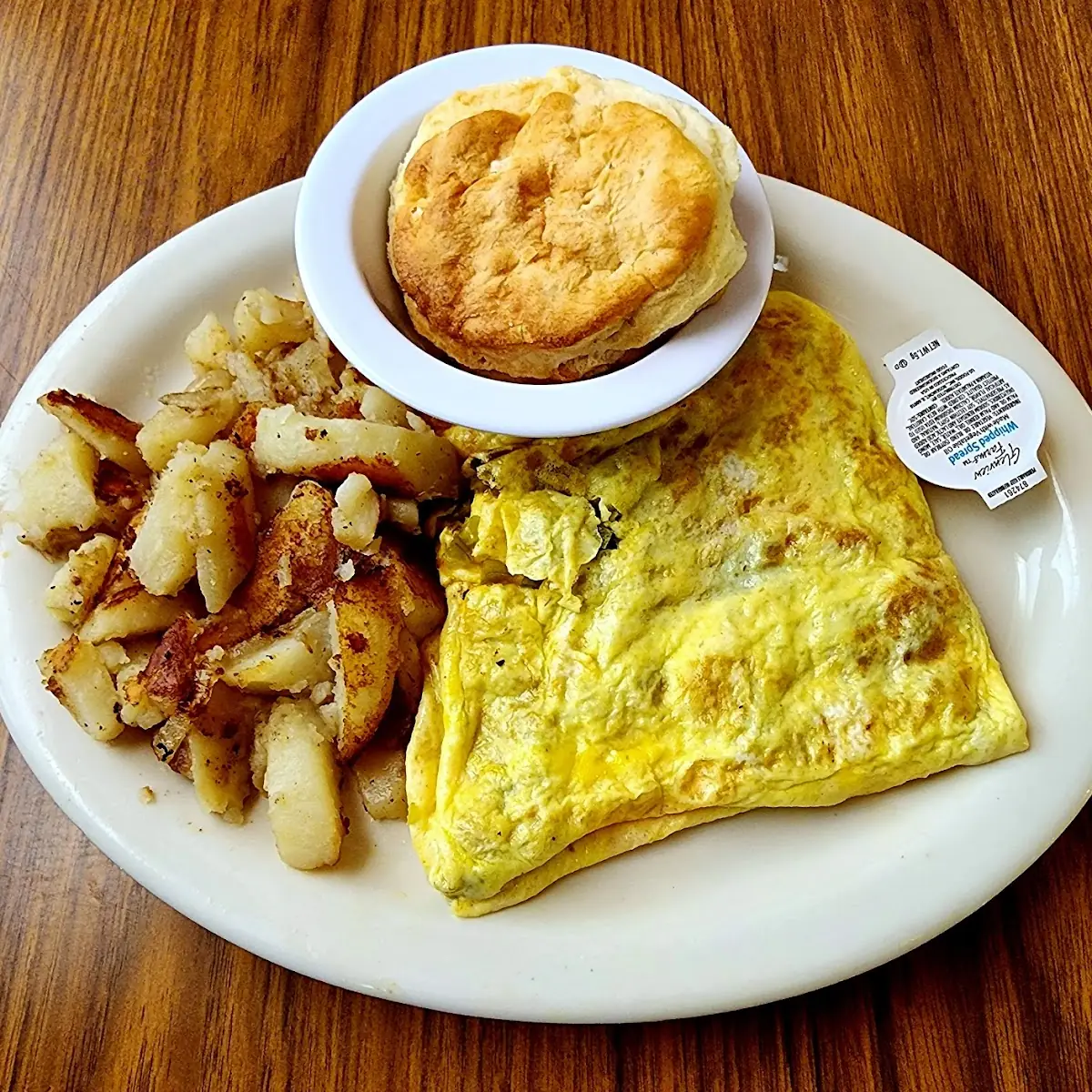 Veggies and Cheese Omelette