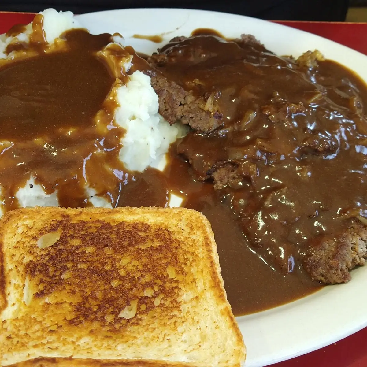 Hamburger Steak Dinner
