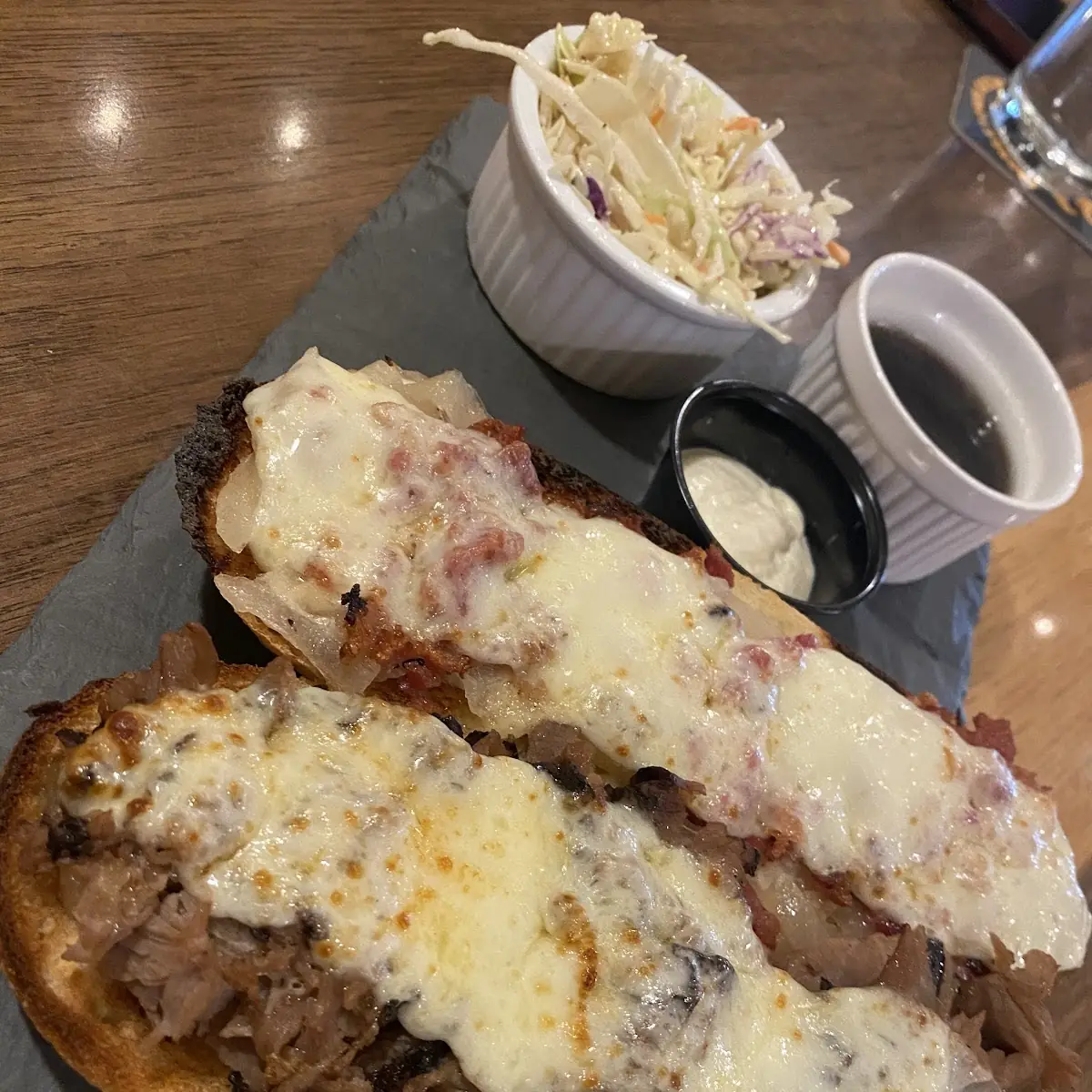 Open Face Tuna Melt
