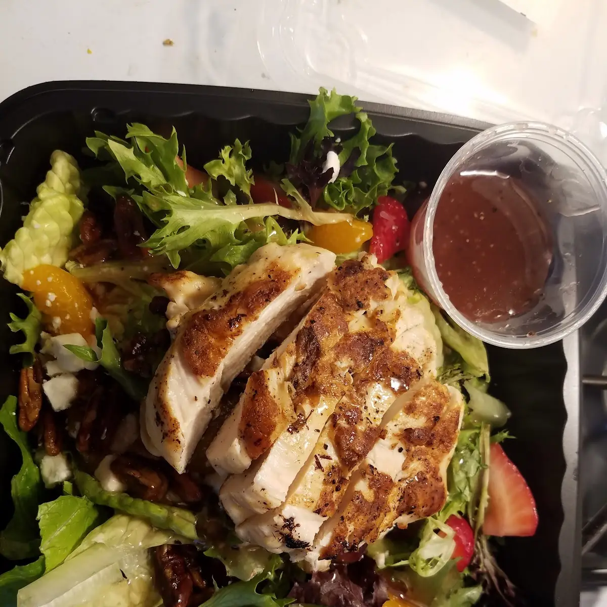 Grilled Chicken & Strawberry Salad