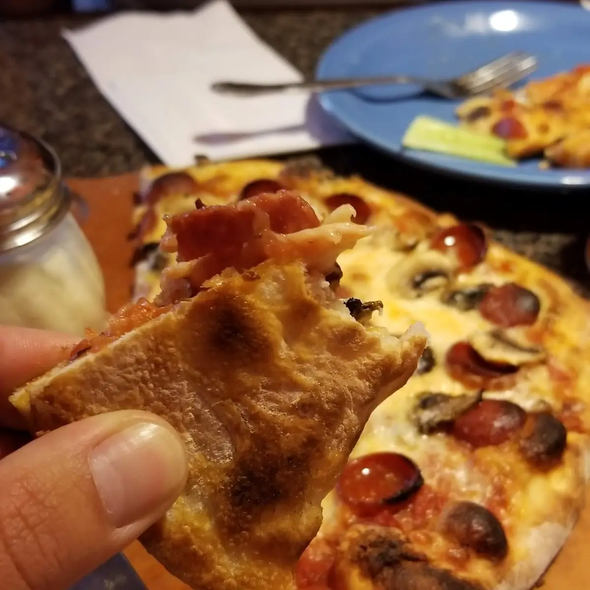 Pepperoni and Mushroom Pizza