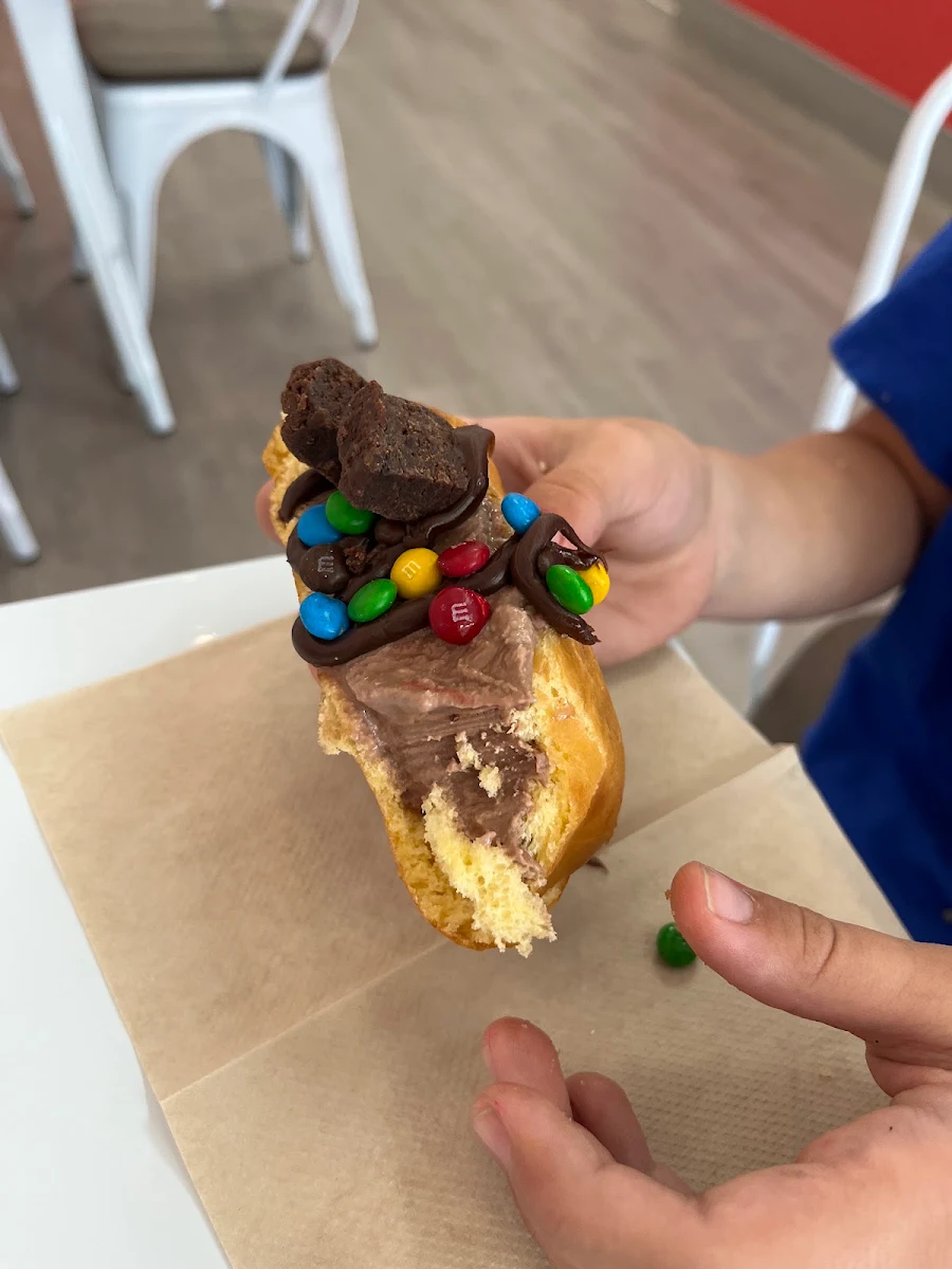 Cookie Dough Smashed Donut
