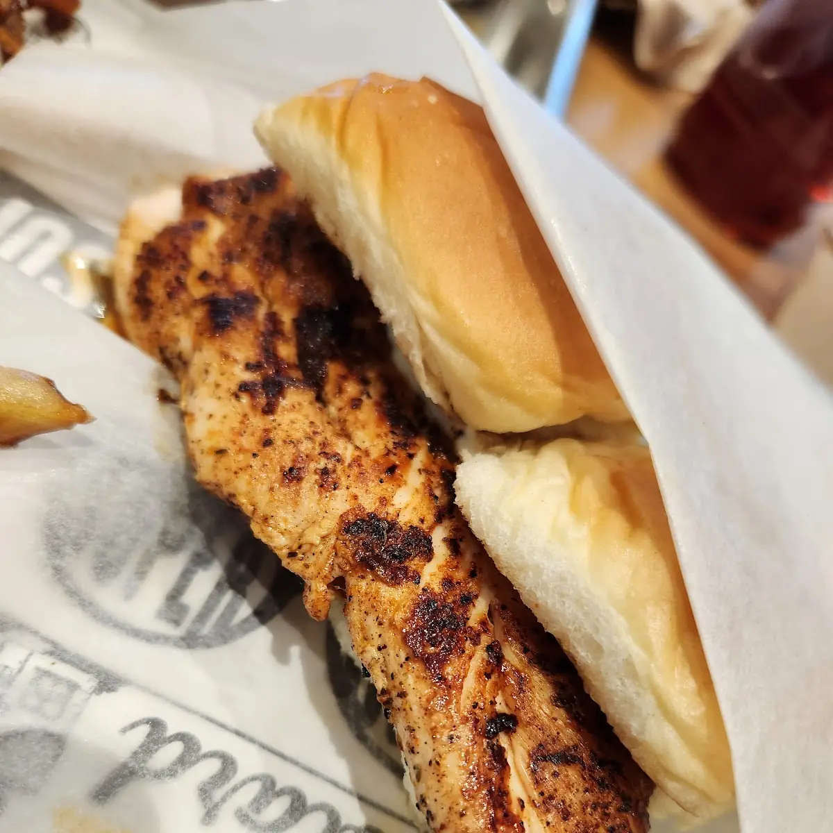 Grilled Chicken Slider