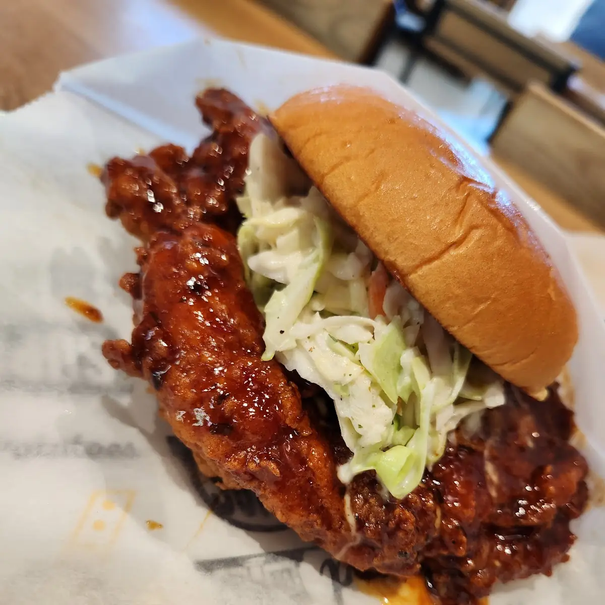 Korean BBQ Chicken Sandwich