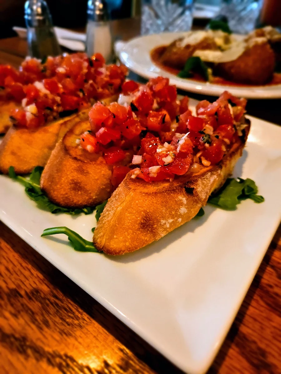 Bruschetta Pomodoro, IL FORNELLO on Danforth