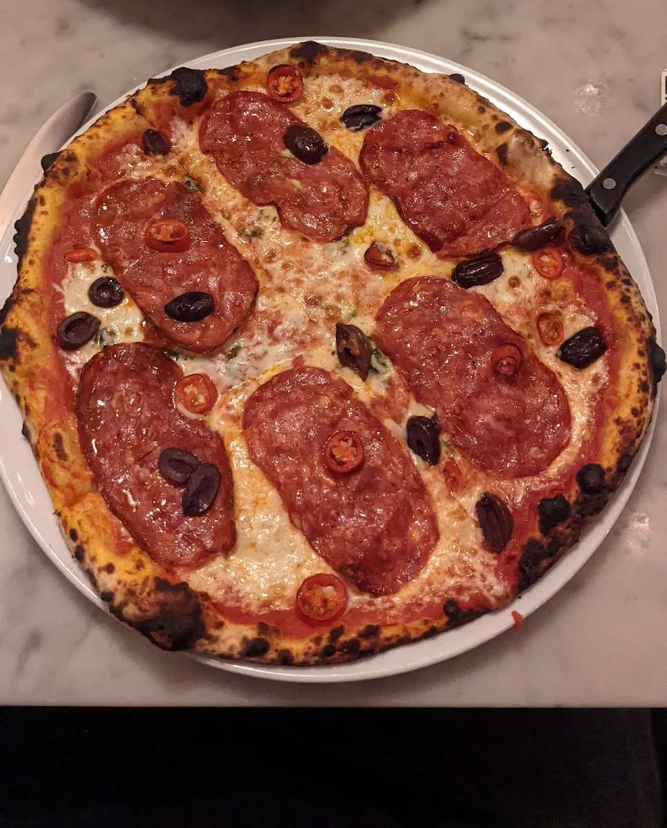 Pizza Diavola, IL FORNELLO on Danforth