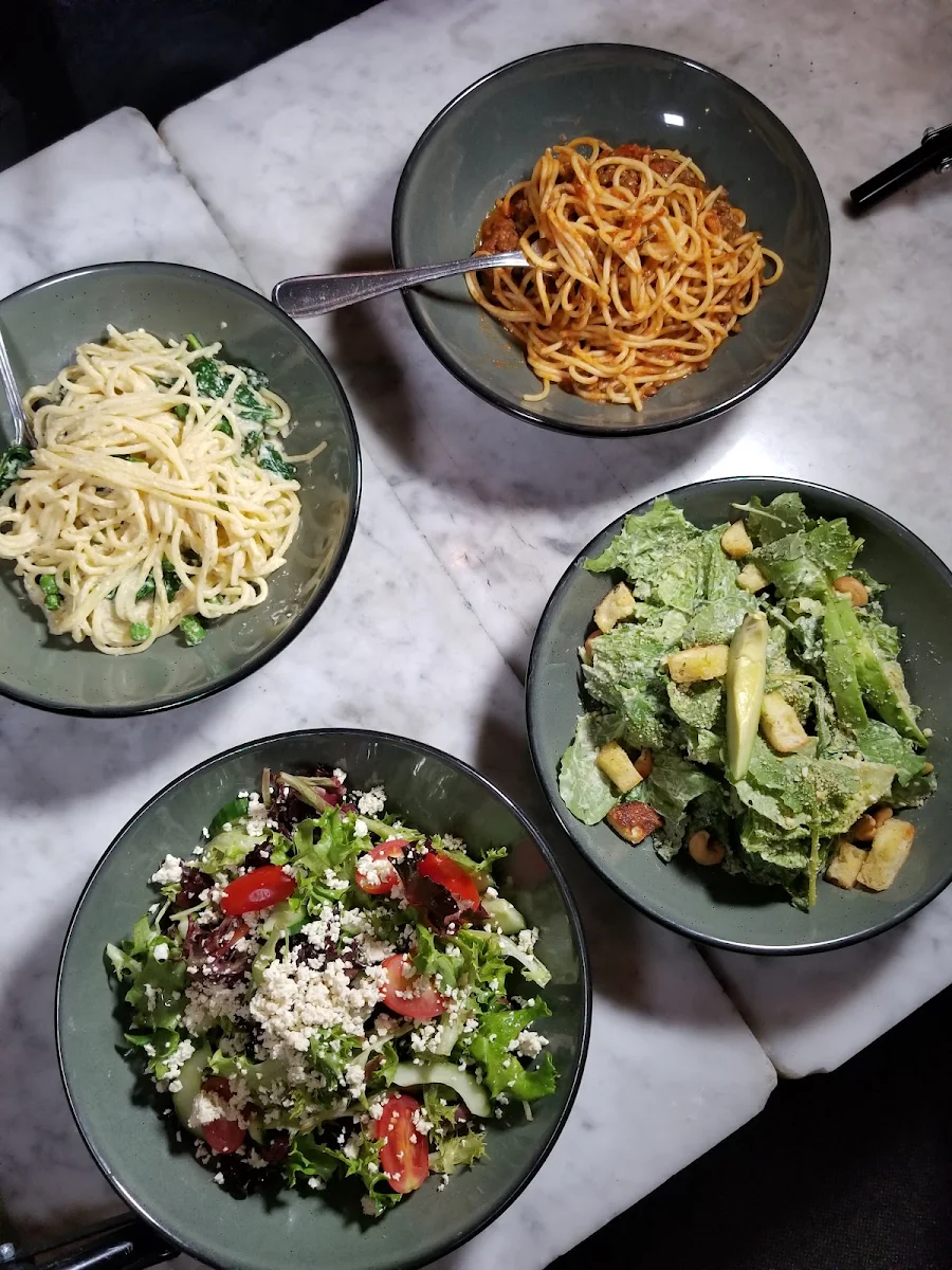Plant-Based Spaghetti Capri, IL FORNELLO on Danforth