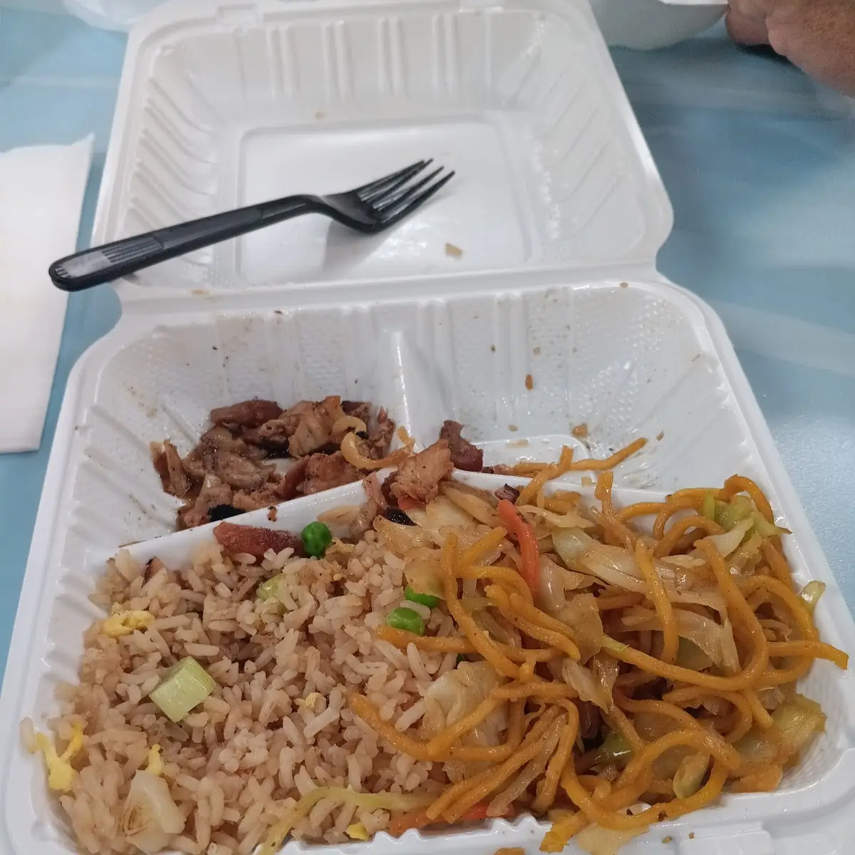Fried Rice and Sesame Chicken Combo