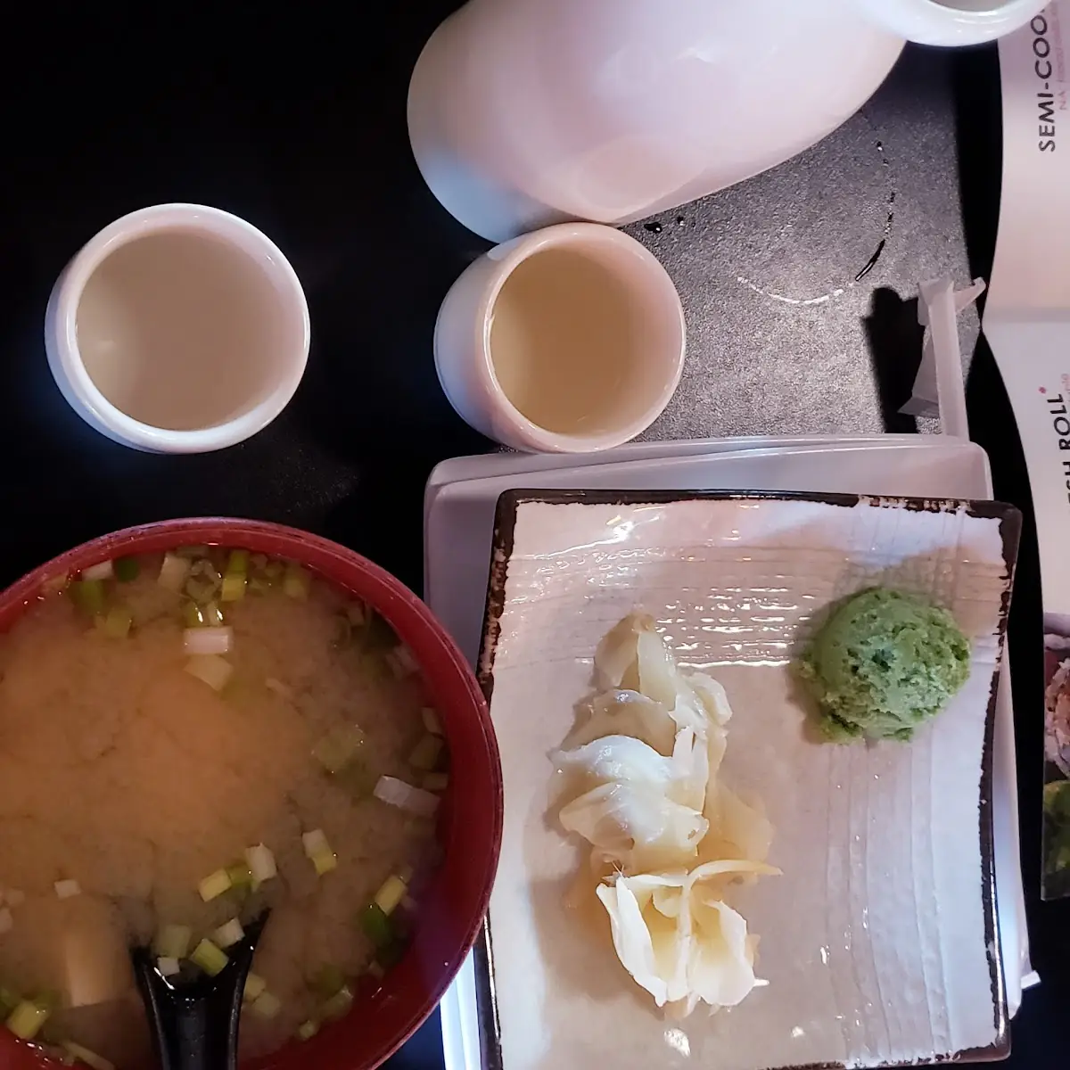 Sake & Miso Soup