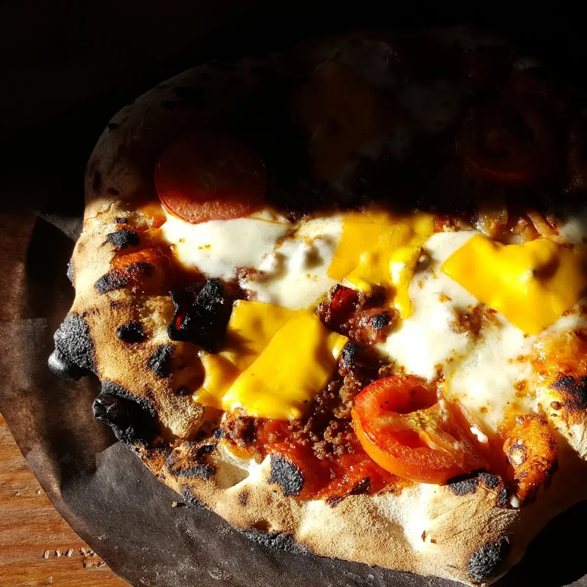 Cheeseburger Pizza