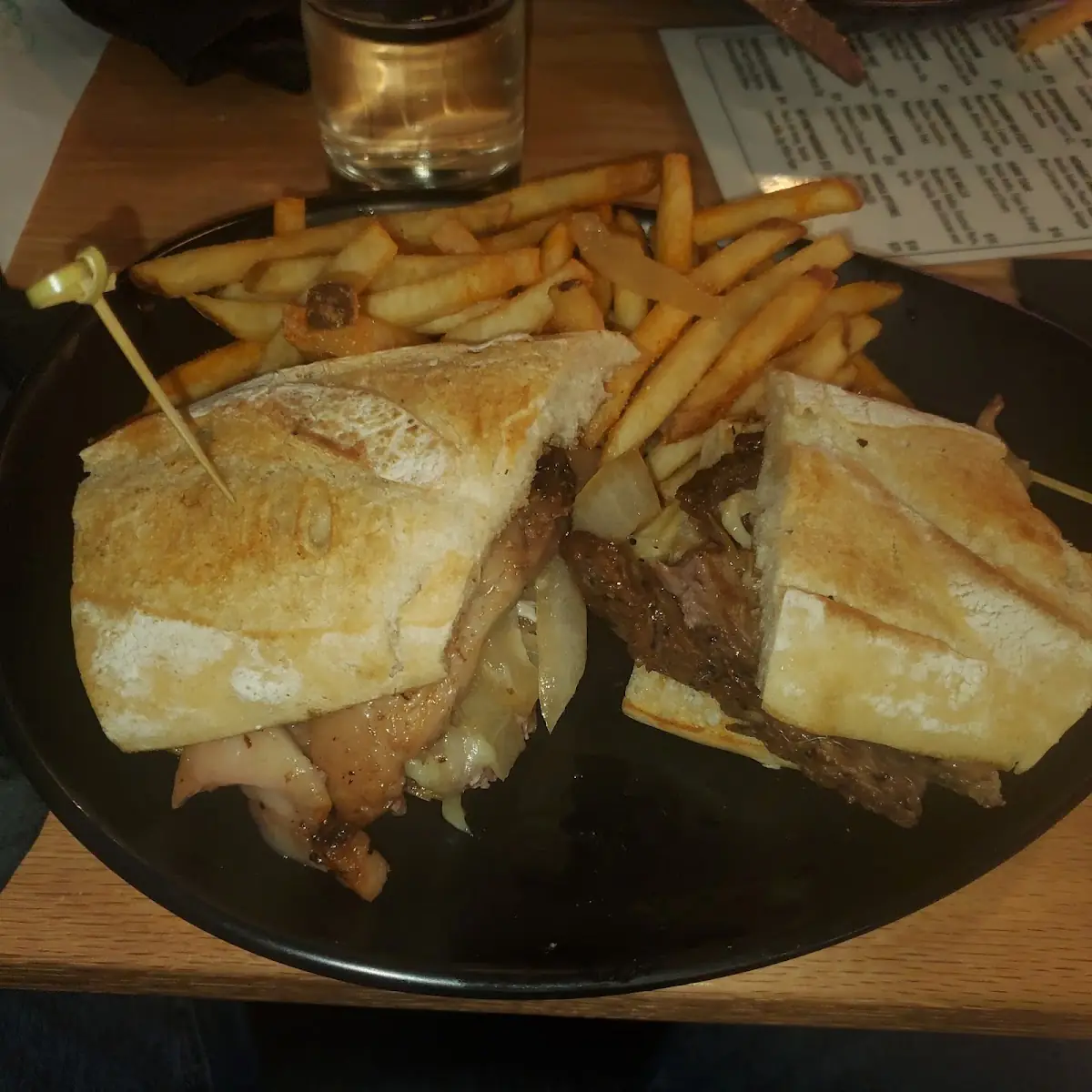 French Onion Steak Sandwich