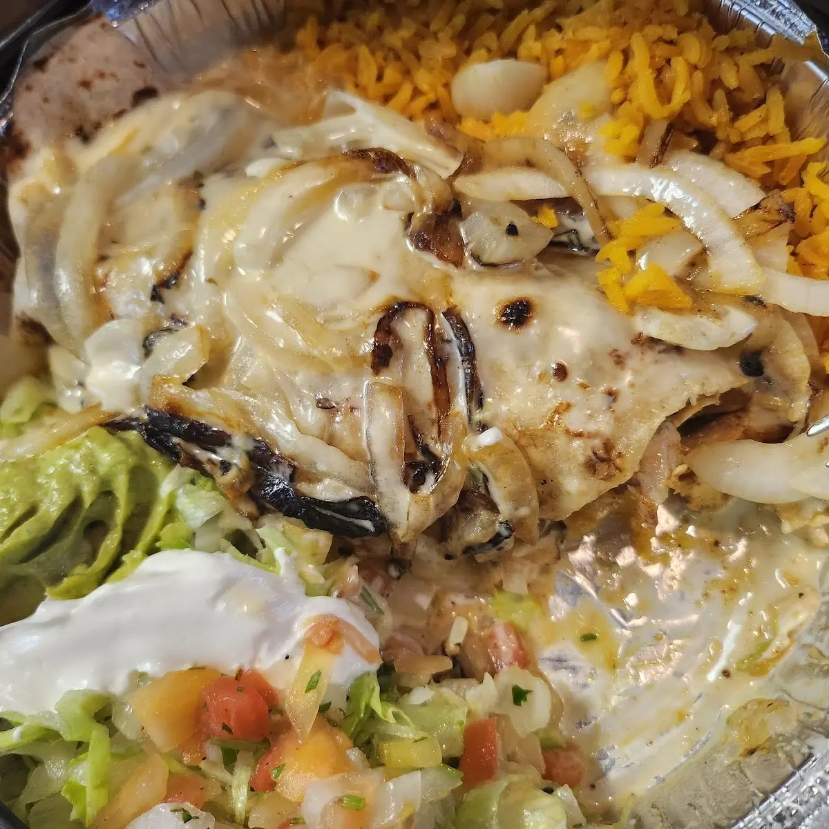 Grilled Chicken Burrito