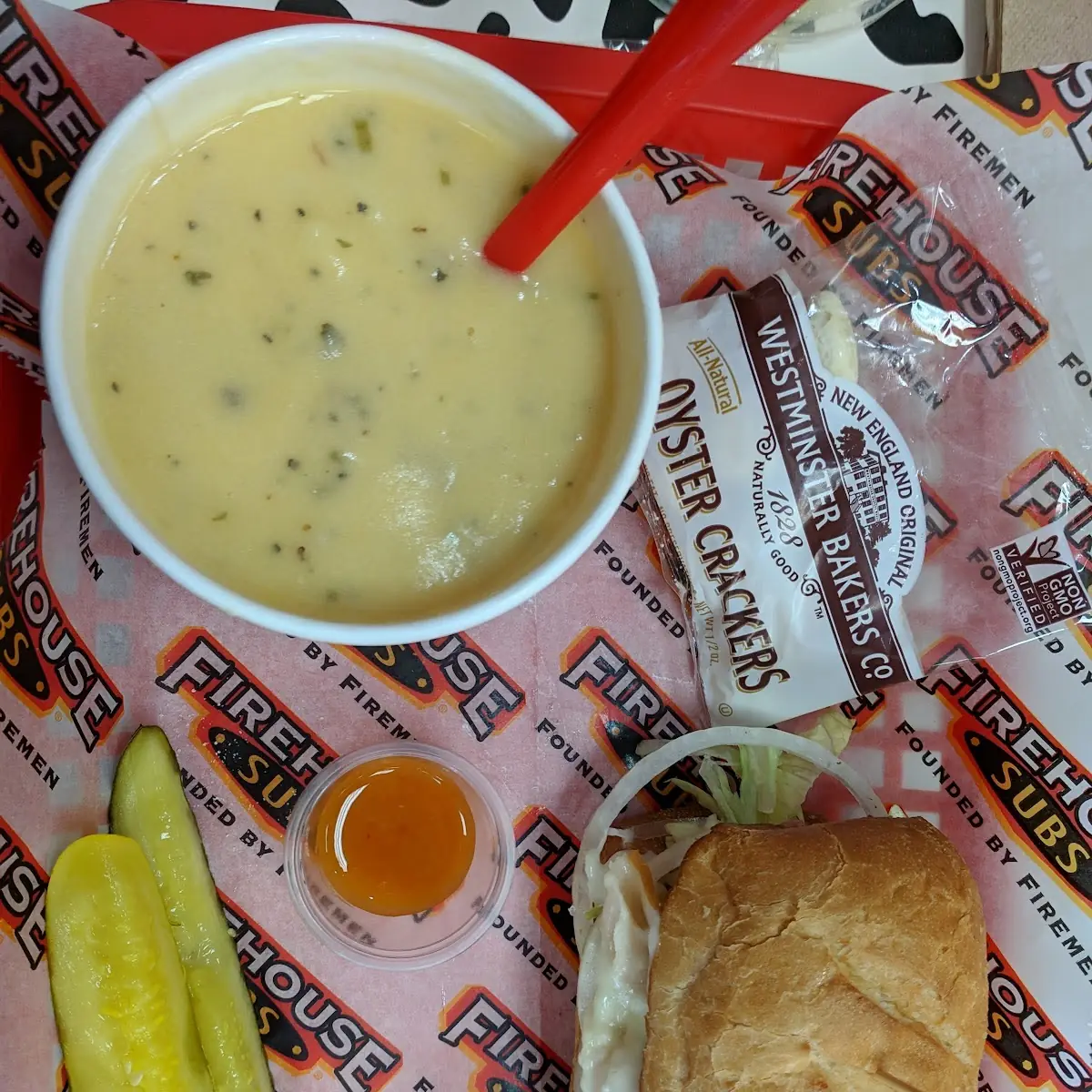 Hook N Ladder & Broccoli Cheddar Soup