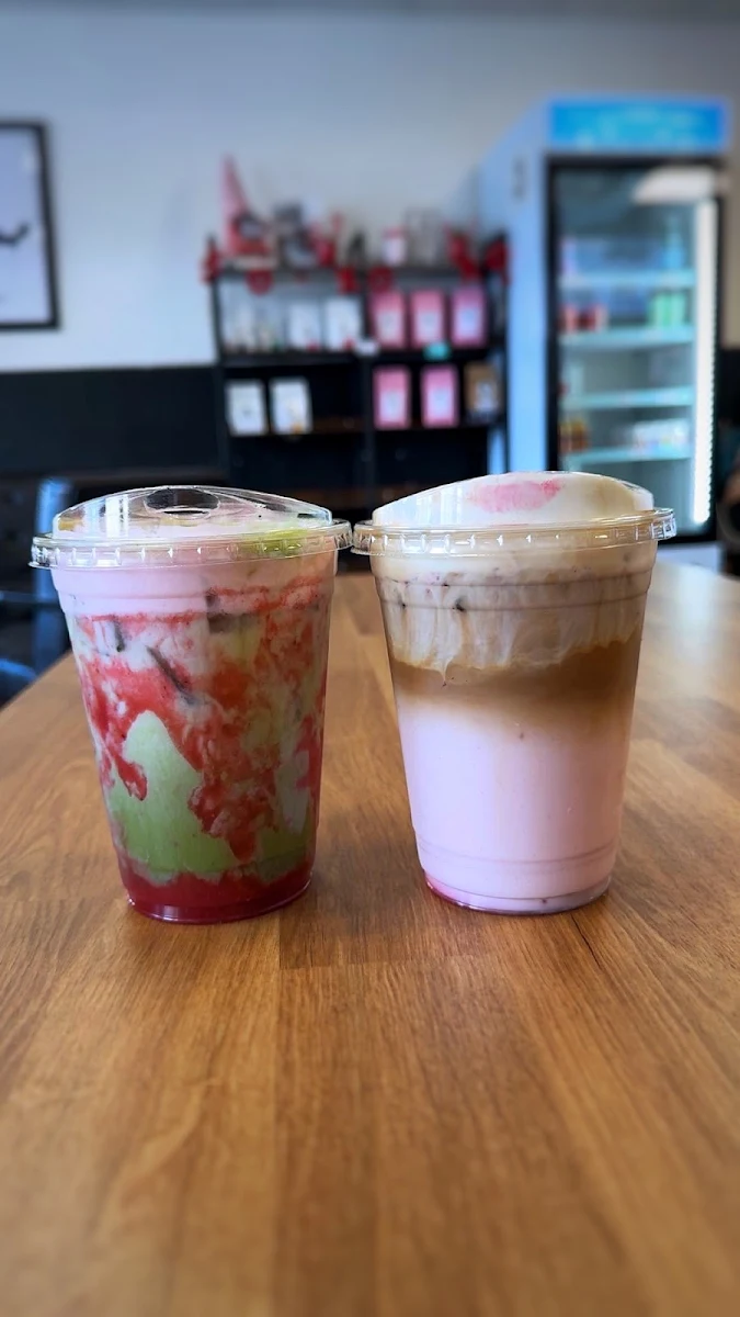 Strawberry Matcha